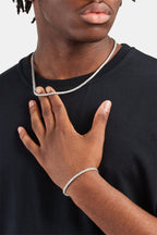 The Collective’s 3mm Tennis Necklace.