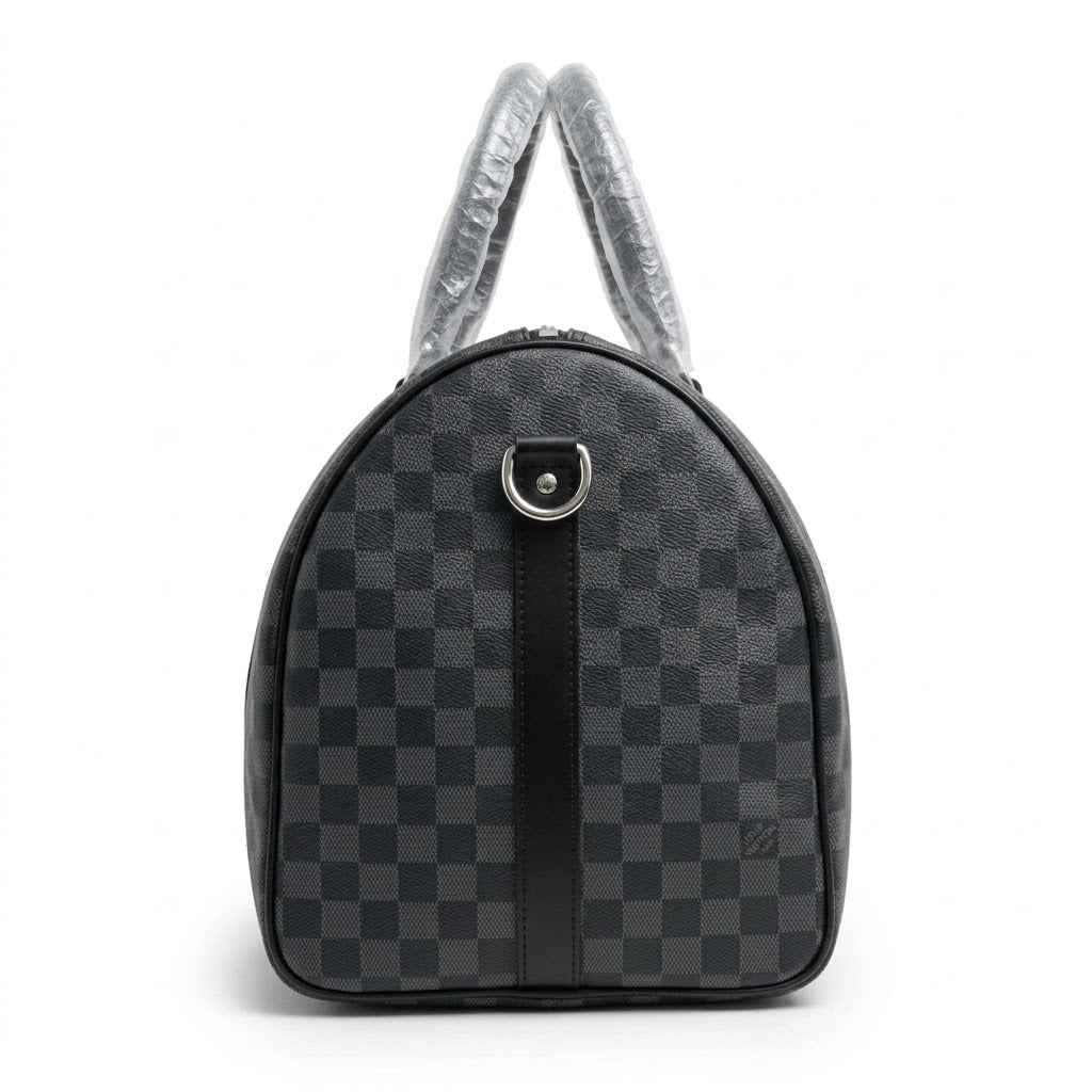 LV Damier Graphite Canvas Keepall Duffel – Charcoal