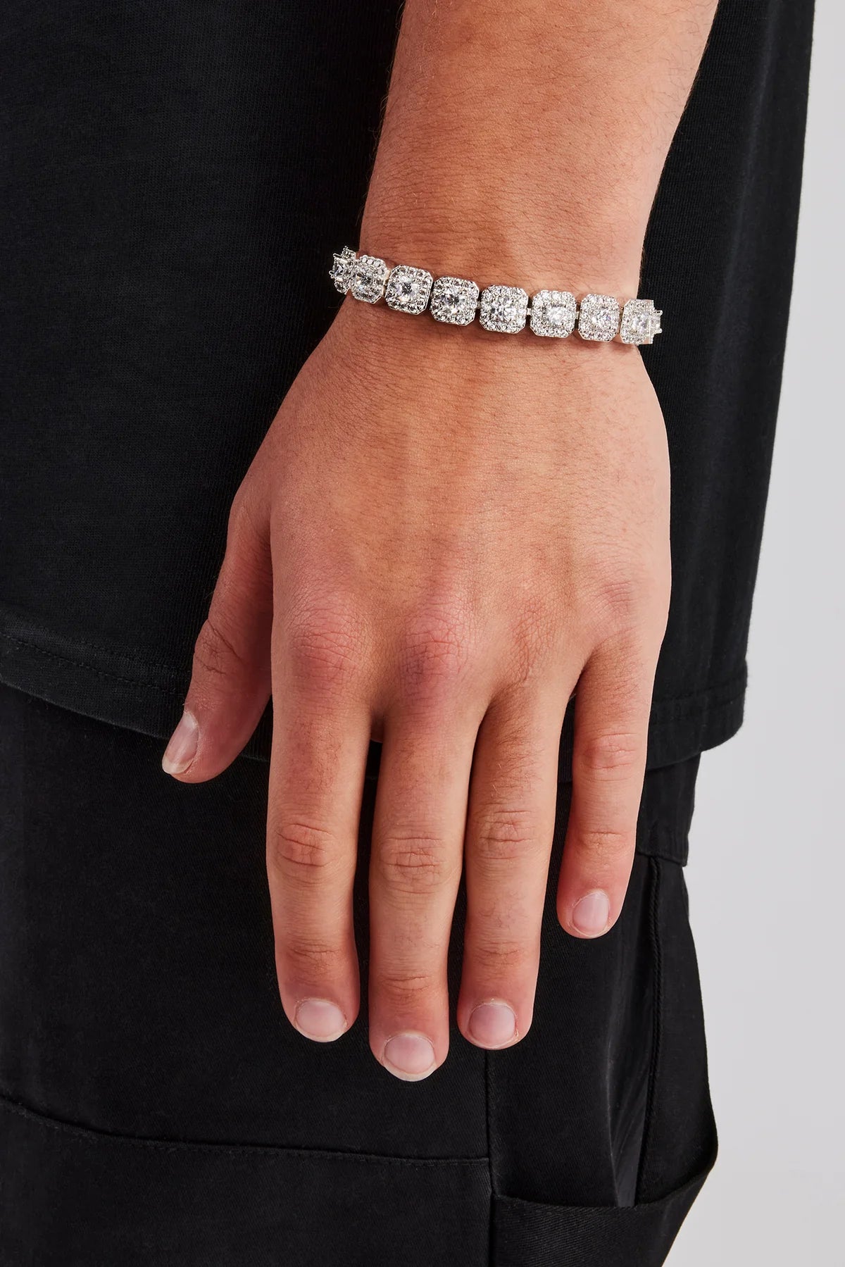 The Collective’s Iced Cluster Bracelet