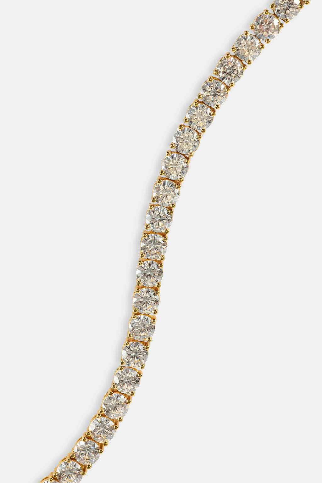 The Collective’s 5mm tennis Bracelet - Gold Plated