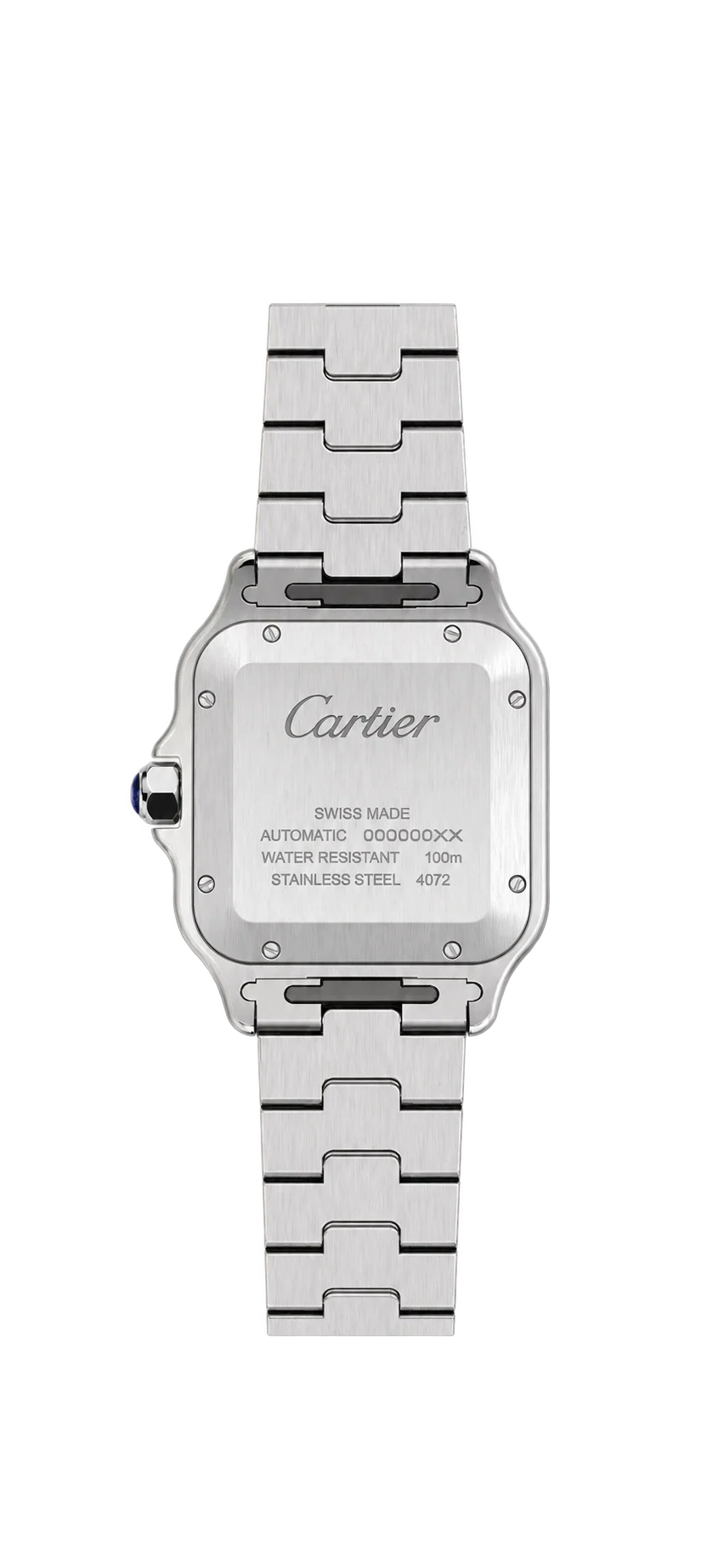 CARTIER
Santos de Cartier Watch
Stainless Steel Case and Bracelet