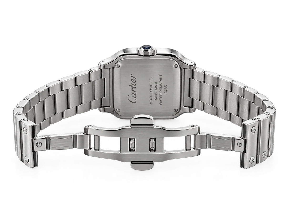 CARTIER
Santos de Cartier Watch
Stainless Steel Case and Bracelet