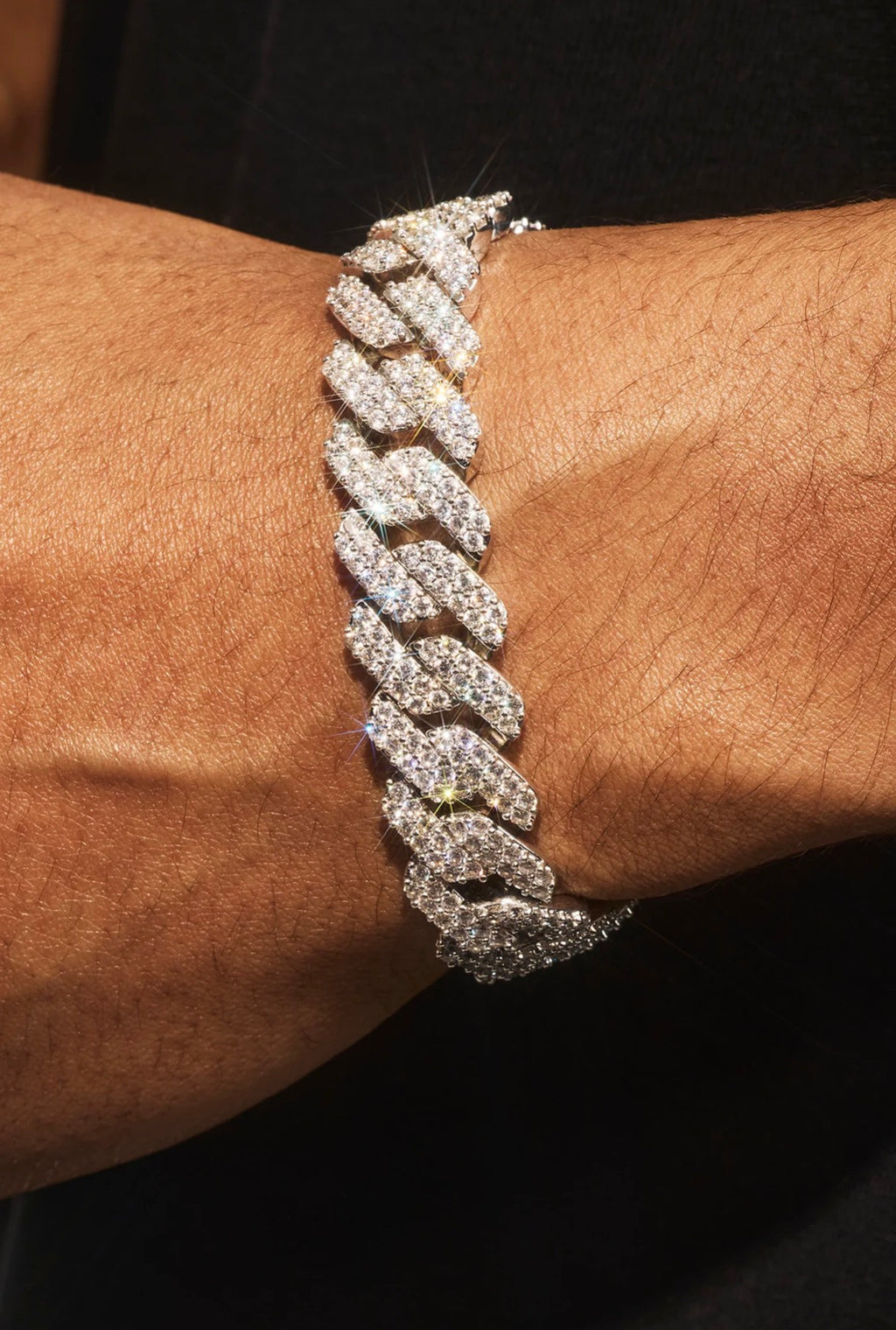 The Collective’s 14mm Iced Prong Bracelet
