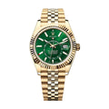 Rolex Sky-Dweller Yellow Gold Fluted Bezel